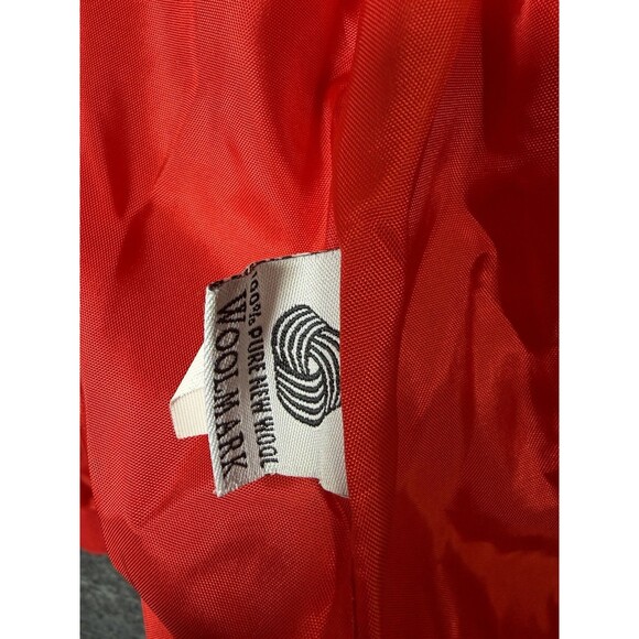 Vintage PENDLETON Red Virgin Wool Bomber Jacket – Size M (Made in USA) - Picture 7 of 7